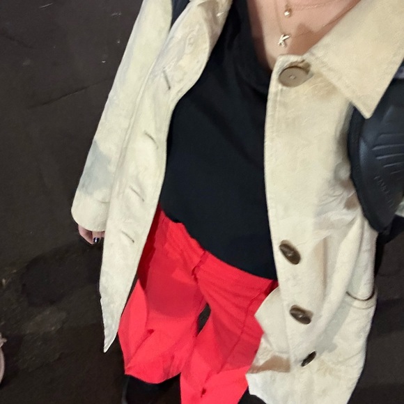 H&M Red Wide Leg Women’s Pants - Picture 4 of 4